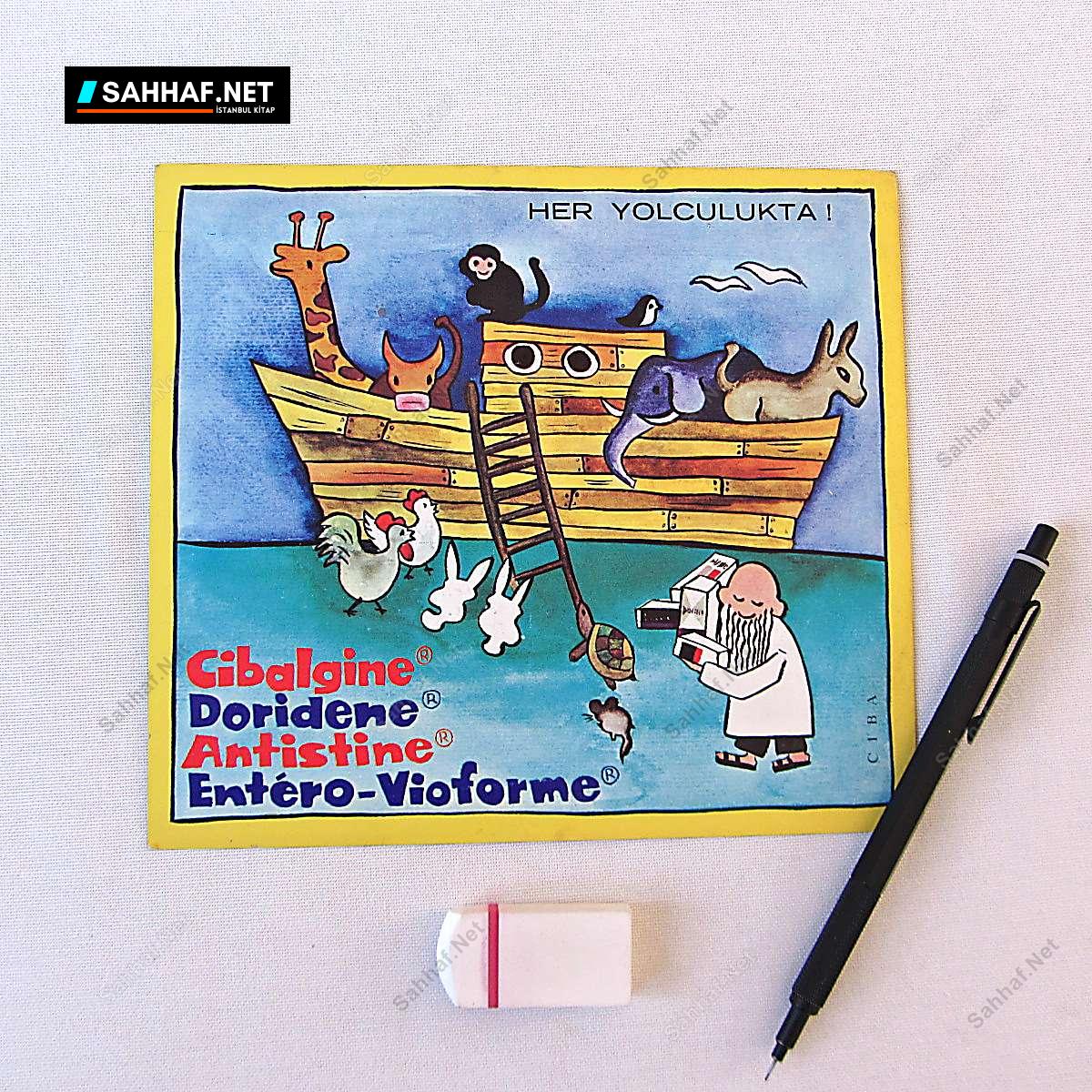 CIBA CİBALGİNE DORİDENE ANTİSTİNE ENTERO-VİOFORME İLAÇ BROŞÜRÜ 1 CIBA CİBALGİNE DORİDENE ANTİSTİNE ENTERO-VİOFORME İLAÇ BROŞÜRÜ