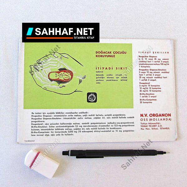 N.V. ORGANON İLAÇ BROŞÜRÜ - Sahhaf.Net