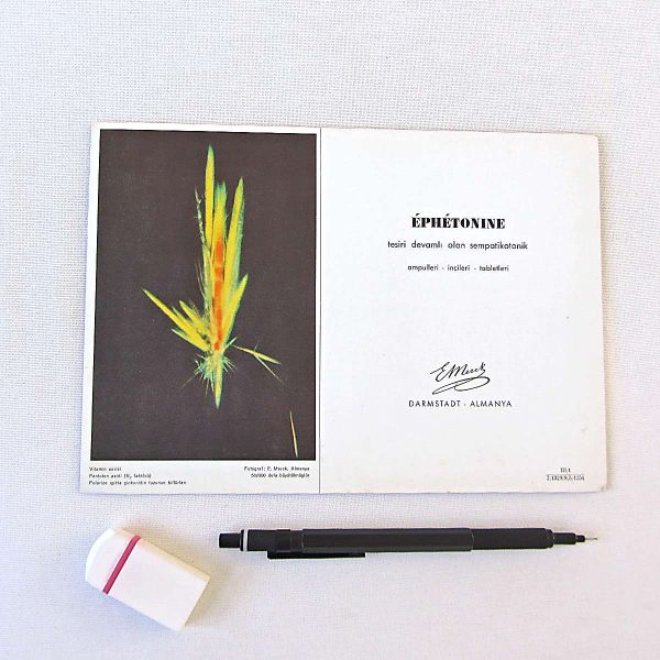 EMERCK EPHETONINE İLAÇ BROŞÜRÜ 58 EMERCK EPHETONINE İLAÇ BROŞÜRÜ