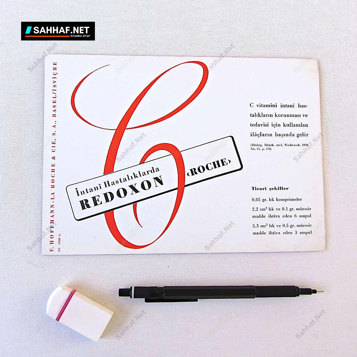 ROCHE REDOXON İLAÇ BROŞÜRÜ 274 S2350 ROCHE REDOXON ILAC BROSURU Efemera ROCHE REDOXON İLAÇ BROŞÜRÜ