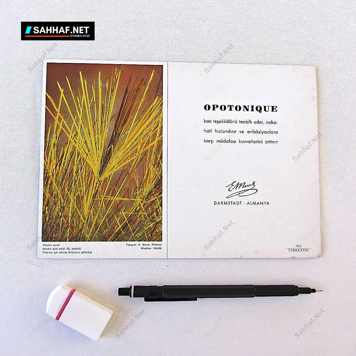 EMERCK OPOTONIQUE İLAÇ BROŞÜRÜ 1 EMERCK OPOTONIQUE İLAÇ BROŞÜRÜ