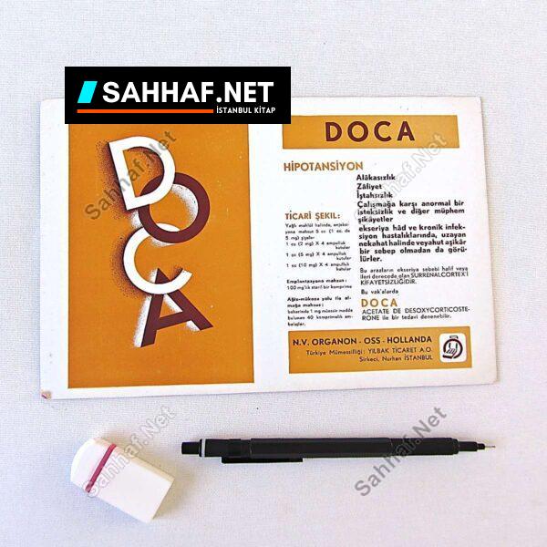N.V.ORGANON DOCA İLAÇ BROŞÜRÜ - Sahhaf.Net