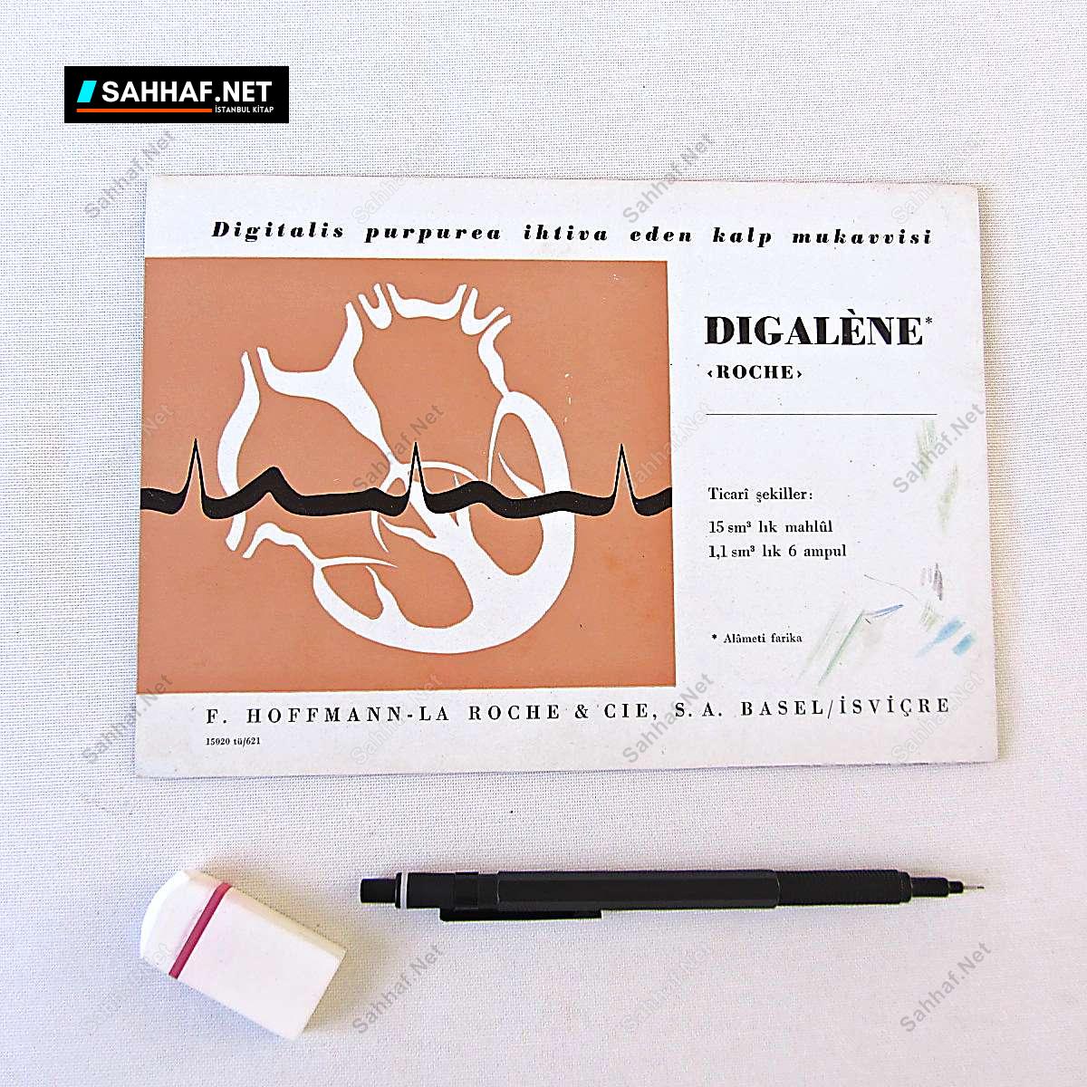 ROCHE DIGALENE İLAÇ BROŞÜRÜ 346 S2357 ROCHE DIGALENE ILAC BROSURU Efemera ROCHE DIGALENE İLAÇ BROŞÜRÜ