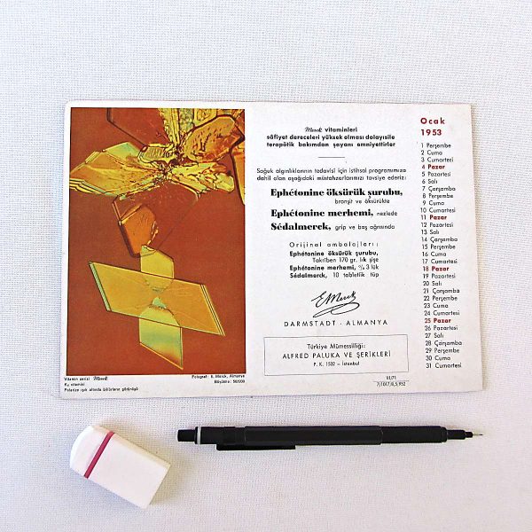 EMERCK EPHETONINE VE SEDALMEREK İLAÇ BROŞÜRÜ 46 EMERCK EPHETONINE VE SEDALMEREK İLAÇ BROŞÜRÜ