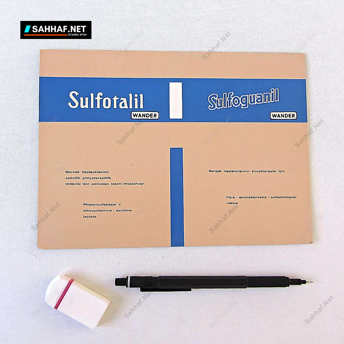 WANDER SULFOTALİL SULFOGUANİL İLAÇ BROŞÜRÜ 1 WANDER SULFOTALİL SULFOGUANİL İLAÇ BROŞÜRÜ