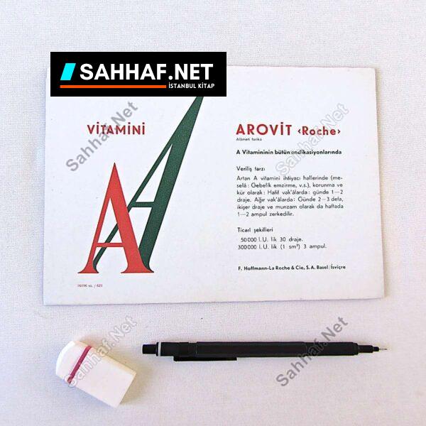 ROCHE AROVİT İLAÇ BROŞÜRÜ - Sahhaf.Net