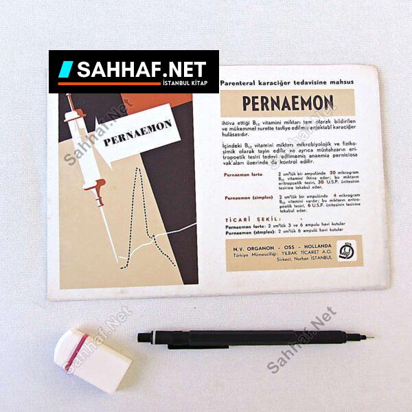 N.V.ORGANON PERNAEMON İLAÇ BROŞÜRÜ - Sahhaf.Net