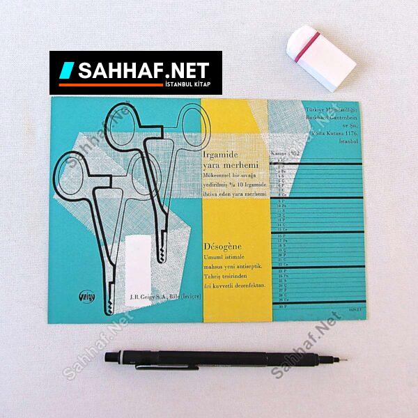 GEIGY IRGAMIDE VE DESOGENE İLAÇ BROŞÜRÜ - Sahhaf.Net