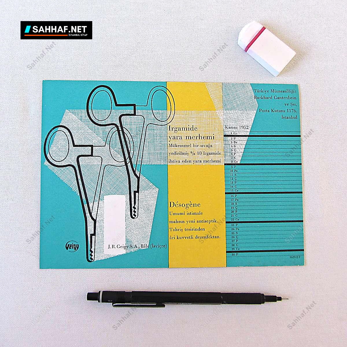 GEIGY IRGAMIDE VE DESOGENE İLAÇ BROŞÜRÜ 1 GEIGY IRGAMIDE VE DESOGENE İLAÇ BROŞÜRÜ