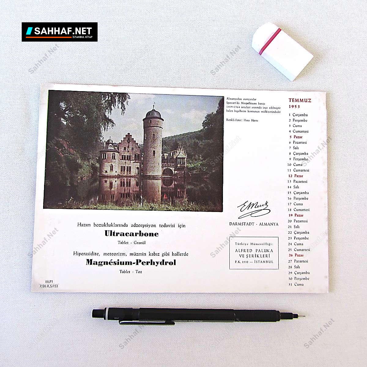 EMERCK ULTRACARBONE VE MAGNESIUM-PERHYDROL İLAÇ BROŞÜRÜ 322 S2376 EMERCK ULTRACARBONE VE MAGNESIUM PERHYDROL ILAC BROSURU Efemera EMERCK ULTRACARBONE VE MAGNESIUM-PERHYDROL İLAÇ BROŞÜRÜ