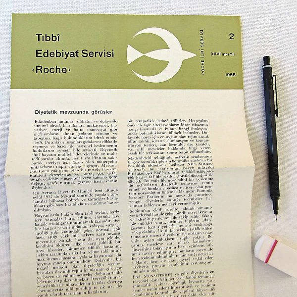 ROCHE TIBBİ EDEBİYAT SERVİSİ 60 ROCHE TIBBİ EDEBİYAT SERVİSİ