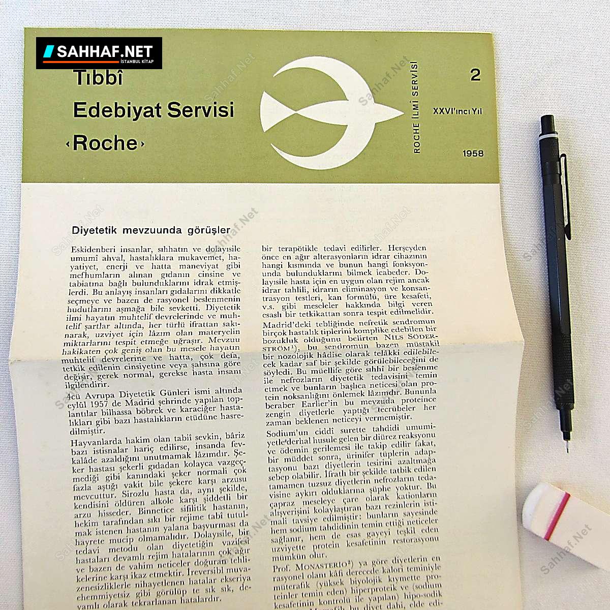 ROCHE TIBBİ EDEBİYAT SERVİSİ 1 ROCHE TIBBİ EDEBİYAT SERVİSİ