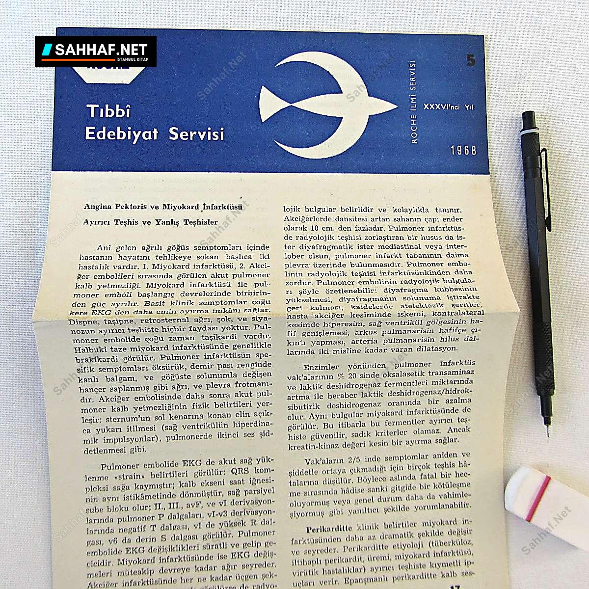 ROCHE TIBBİ EDEBİYAT SERVİSİ 1 ROCHE TIBBİ EDEBİYAT SERVİSİ