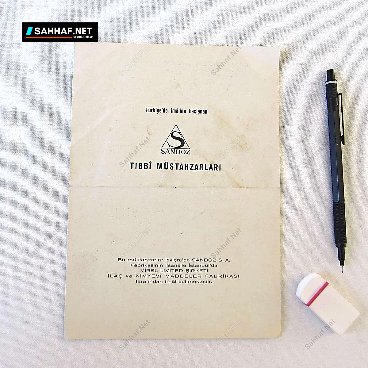 SANDOZ TIBBİ MÜSTAHZARLARI