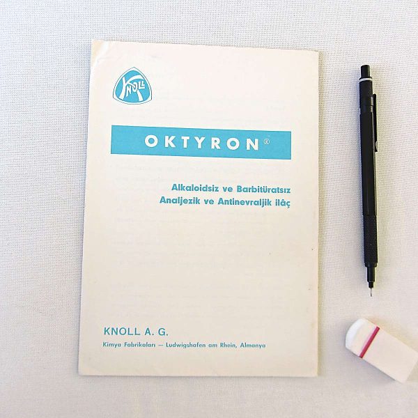 KNOLL OKTYRON İLAÇ BROŞÜRÜ 54 KNOLL OKTYRON İLAÇ BROŞÜRÜ