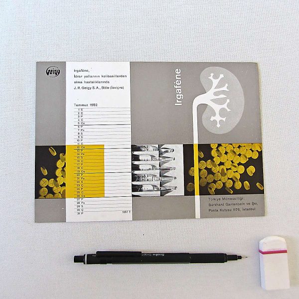 GEIGY IRGAFENE İLAÇ BROŞÜRÜ 51 GEIGY IRGAFENE İLAÇ BROŞÜRÜ