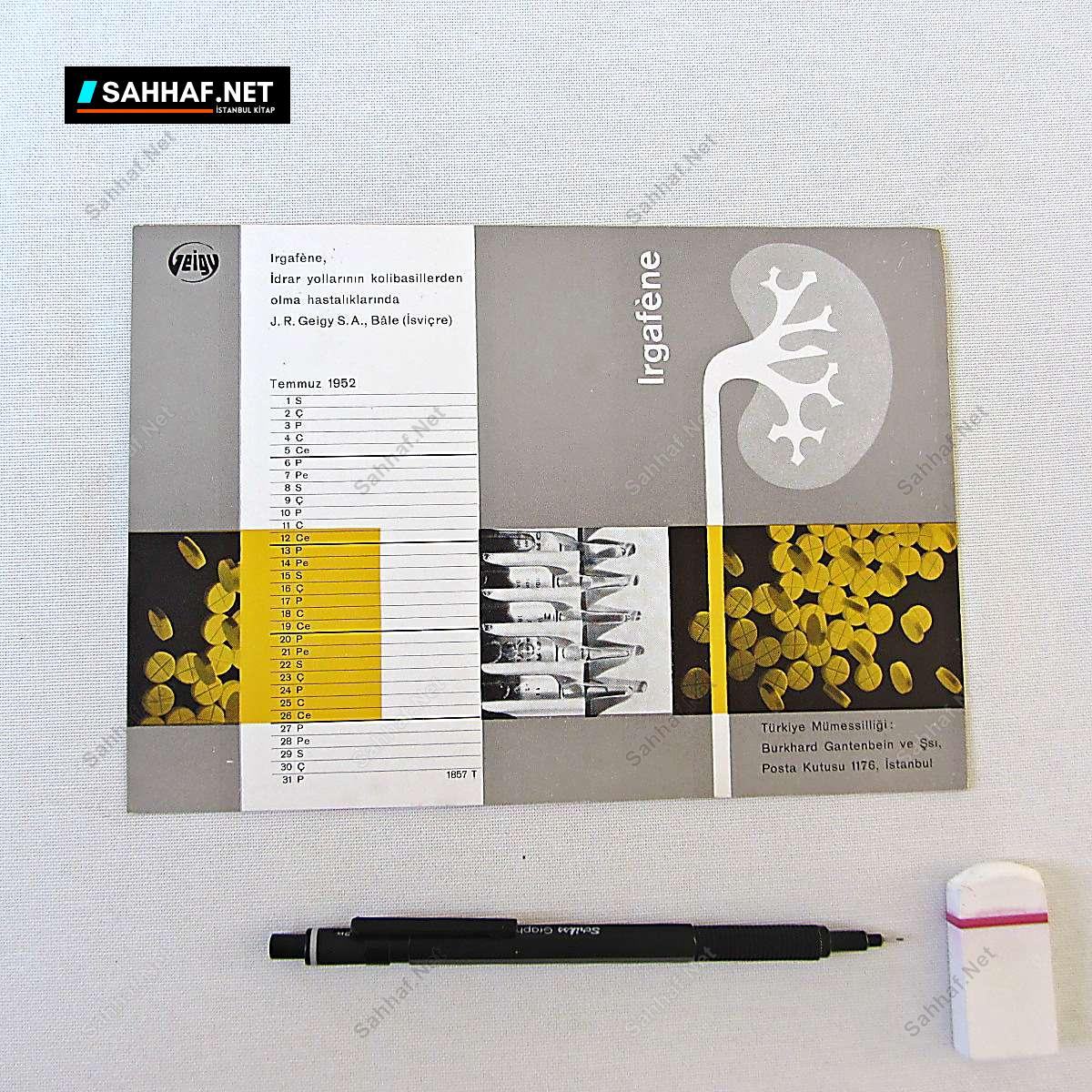 GEIGY IRGAFENE İLAÇ BROŞÜRÜ 1 GEIGY IRGAFENE İLAÇ BROŞÜRÜ