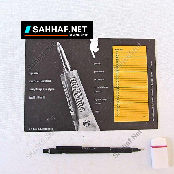 GEIGY IRGAMIDE İLAÇ BROŞÜRÜ - Sahhaf.Net