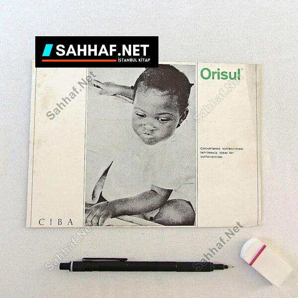 CIBA ORİSUL İLAÇ BROŞÜRÜ - Sahhaf.Net