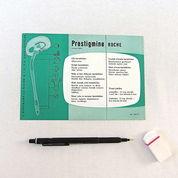 ROCHE PROSTİGMİNE İLAÇ BROŞÜRÜ 54 ROCHE PROSTİGMİNE İLAÇ BROŞÜRÜ