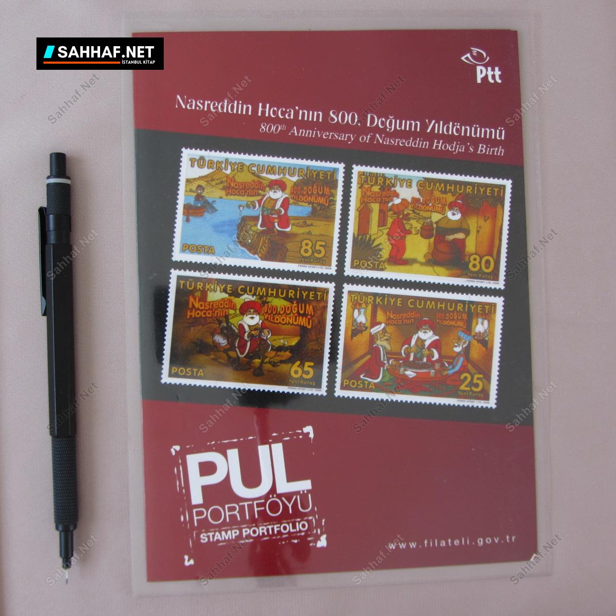 NASREDDİN HOCA PUL PORTFÖYÜ 322 S2424 NASREDDIN HOCA PUL PORTFOYU Efemera NASREDDİN HOCA PUL PORTFÖYÜ