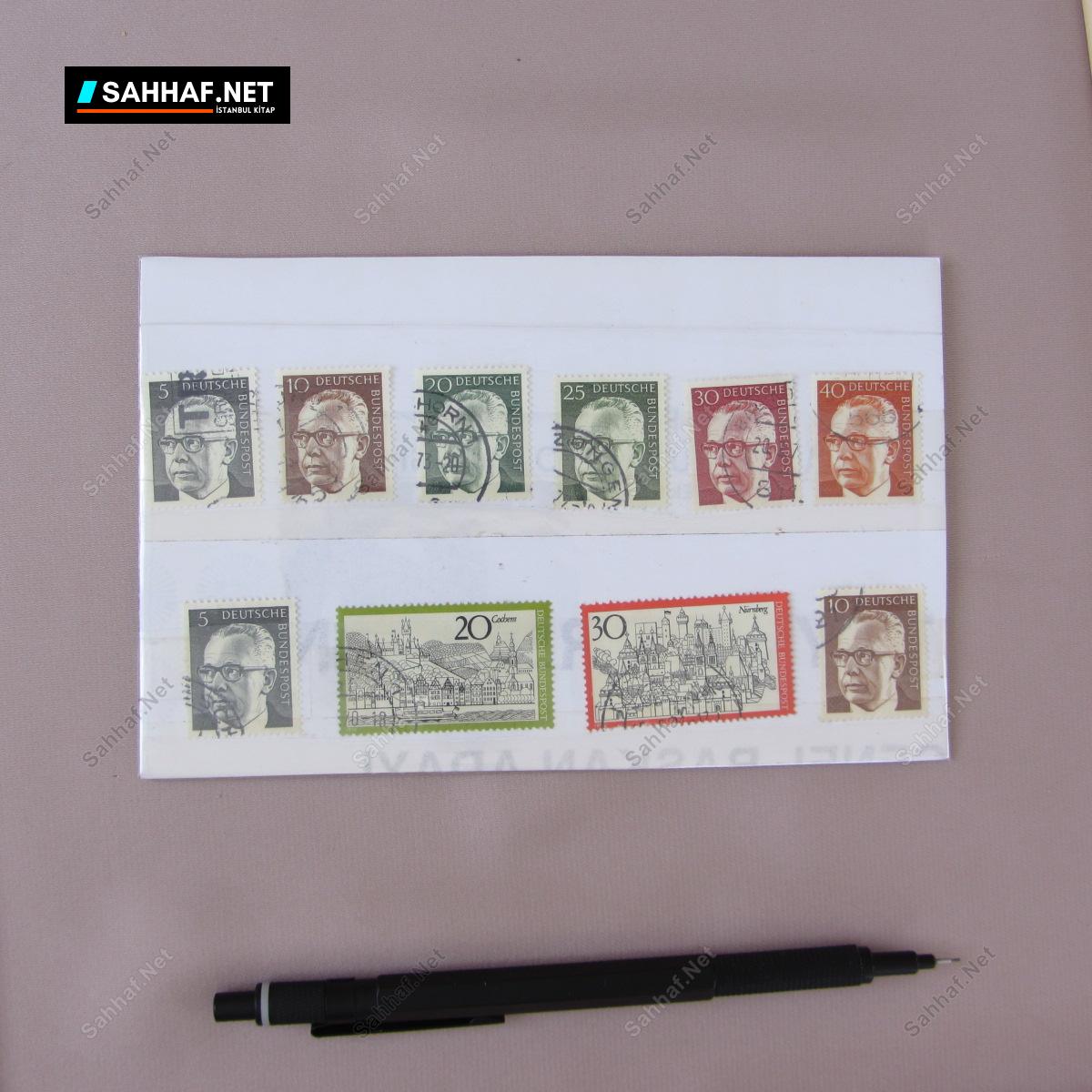 KARIŞIK ALMAN PULLARI 5 S2461 KARISIK ALMAN PULLARI Efemera KARIŞIK ALMAN PULLARI