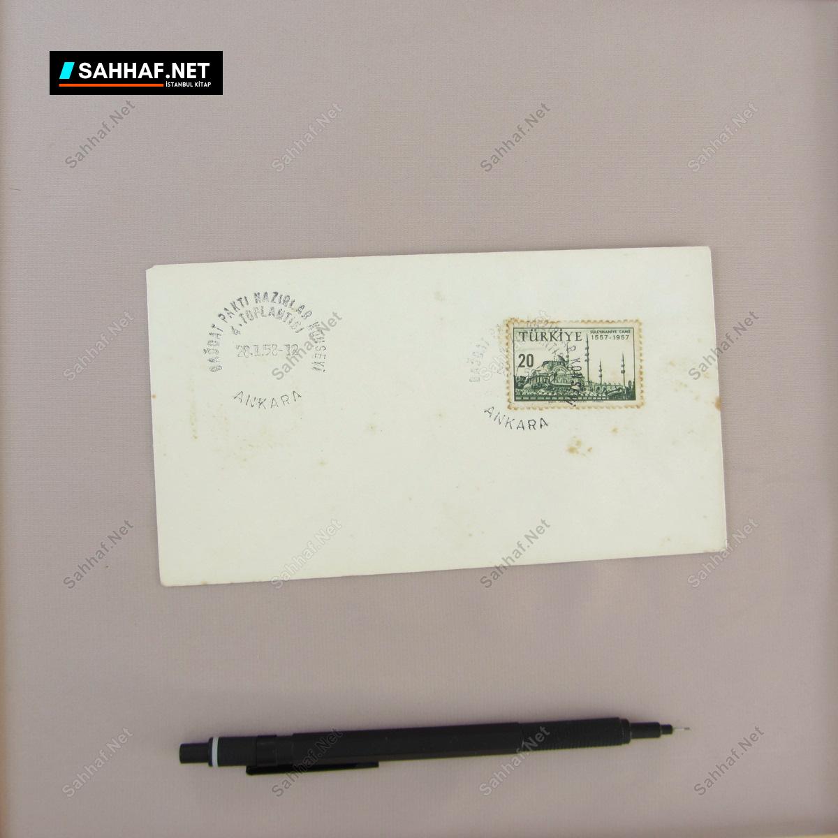 BAĞDAT PAKTI NAZIRLAR KONSEYİ 4.TOPLANTISI İLK GÜN ZARF 338 S2470 BAGDAT PAKTI NAZIRLAR KONSEYI 4.TOPLANTISI ILK GUN ZARF Efemera BAĞDAT PAKTI NAZIRLAR KONSEYİ 4.TOPLANTISI İLK GÜN ZARF