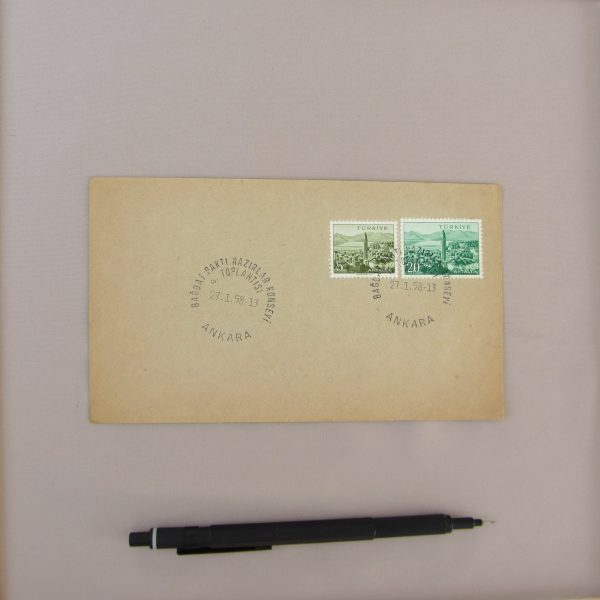 BAĞDAT PAKTI NAZIRLAR KONSEYİ 4.TOPLANTISI İLK GÜN ZARF 53 BAĞDAT PAKTI NAZIRLAR KONSEYİ 4.TOPLANTISI İLK GÜN ZARF