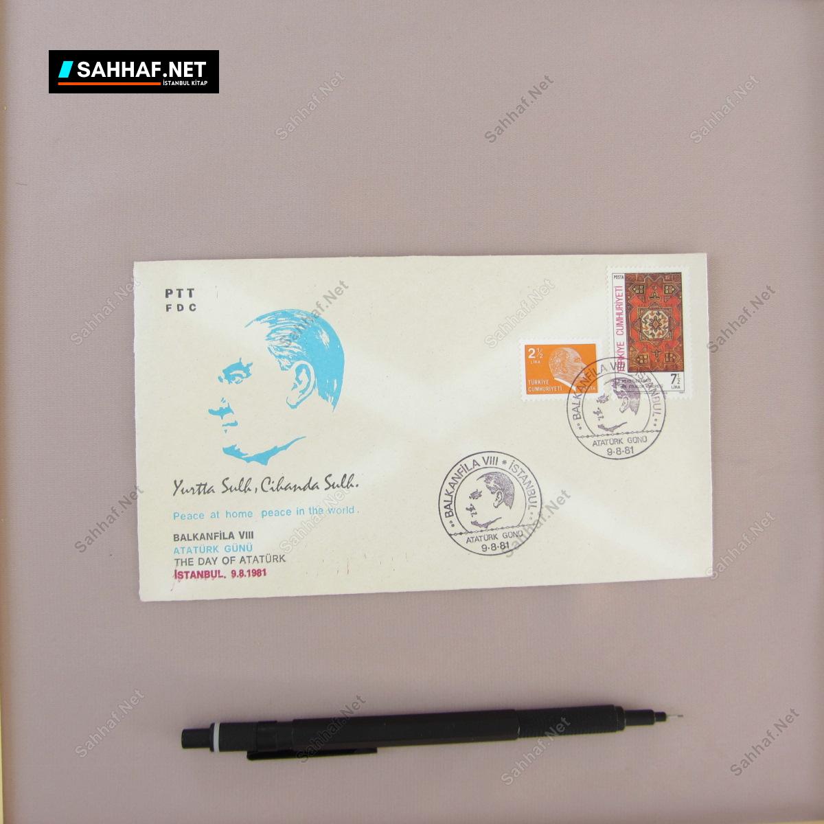 ATATÜRK GÜNÜ İLK GÜN ZARFI 1 ATATÜRK GÜNÜ İLK GÜN ZARFI