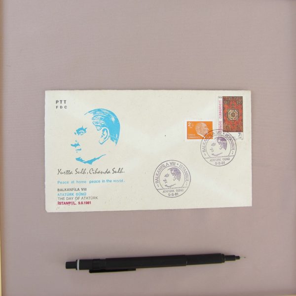 ATATÜRK GÜNÜ İLK GÜN ZARFI 47 ATATÜRK GÜNÜ İLK GÜN ZARFI