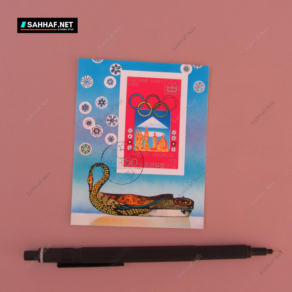 SAPPORO INNSBRUCK HAVACILIK BLOK PUL 1 SAPPORO INNSBRUCK HAVACILIK BLOK PUL