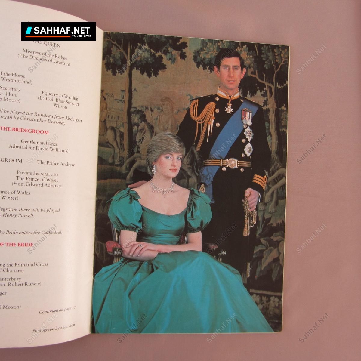 THE ROYAL WEDDING OFFICIAL PROGRAMME 2 THE ROYAL WEDDING OFFICIAL PROGRAMME - Görsel 2