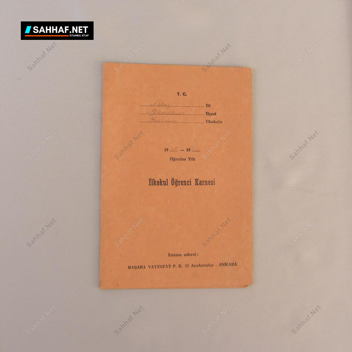 HATAY İSKENDERUN KURTULUŞ İLKOKULU 1970 KARNE 6 S2500 HATAY ISKENDERUN KURTULUS ILKOKULU 1970 KARNE Efemera HATAY İSKENDERUN KURTULUŞ İLKOKULU 1970 KARNE