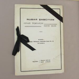 NUBAR ŞABCIYAN CENAZE TEŞKİLATÇISI