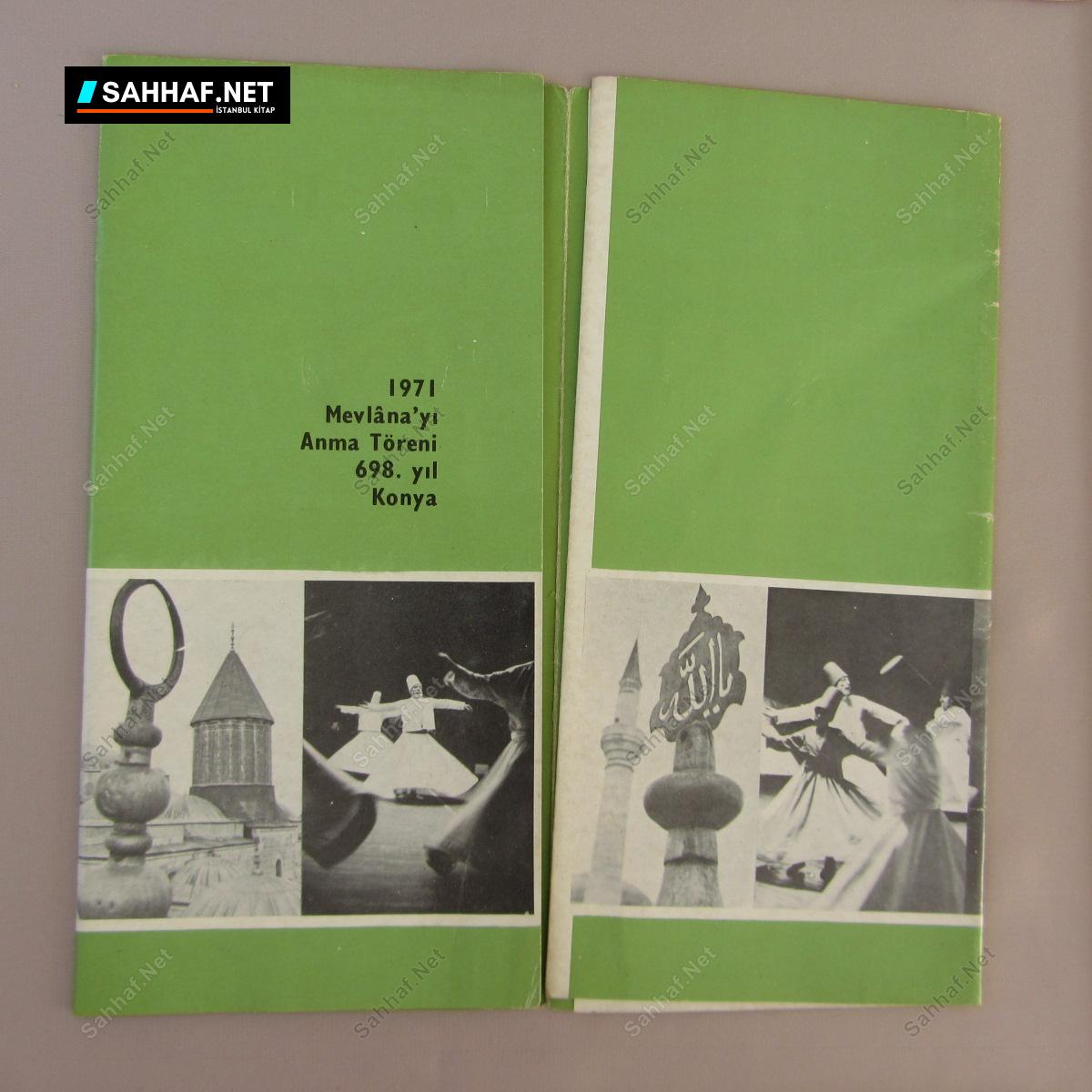 1971 MEVLANA'YI ANMA TÖRENİ BROŞÜR 2 1971 MEVLANA'YI ANMA TÖRENİ BROŞÜR - Görsel 2
