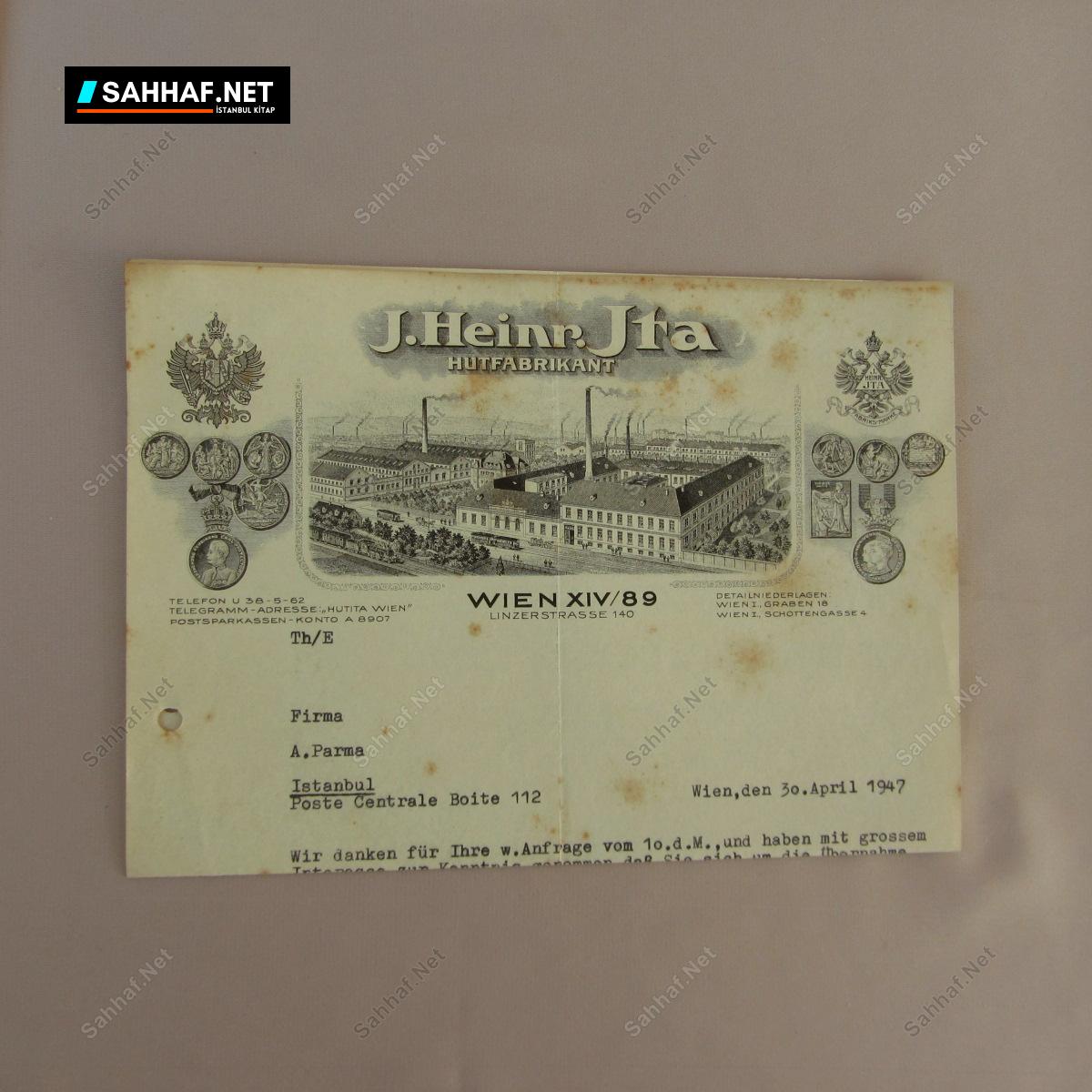 J.HEINR.JTA EVRAK 1 J.HEINR.JTA EVRAK