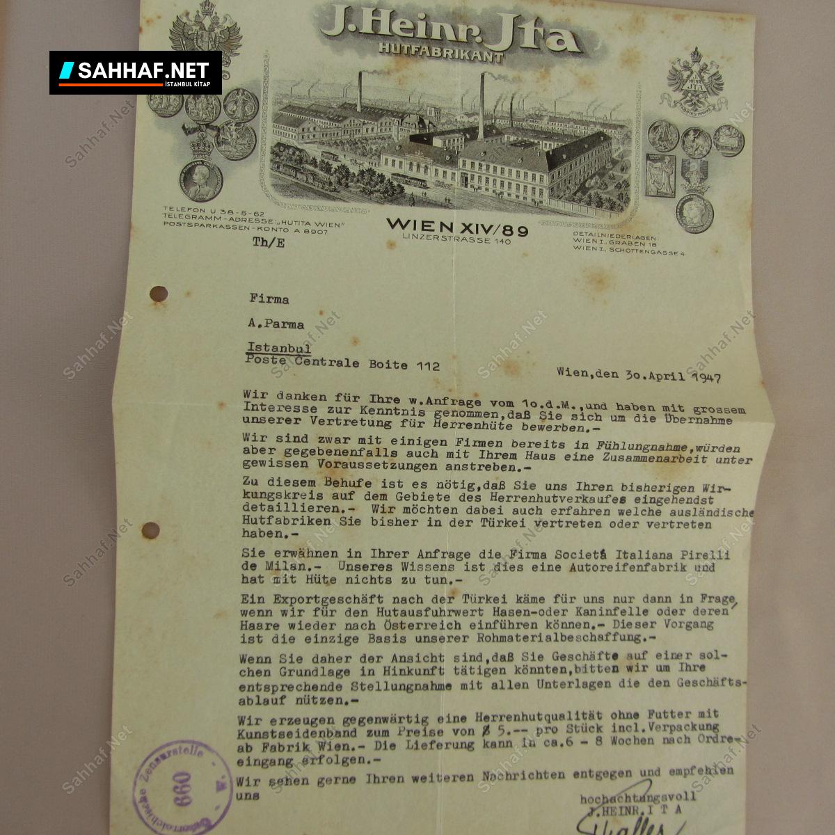 J.HEINR.JTA EVRAK - Görsel 3