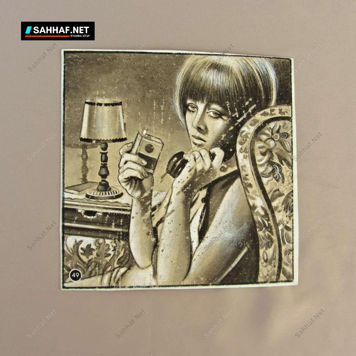 ORİJİNAL ÇİZGİ ROMAN ÇİZİMİ RESİM