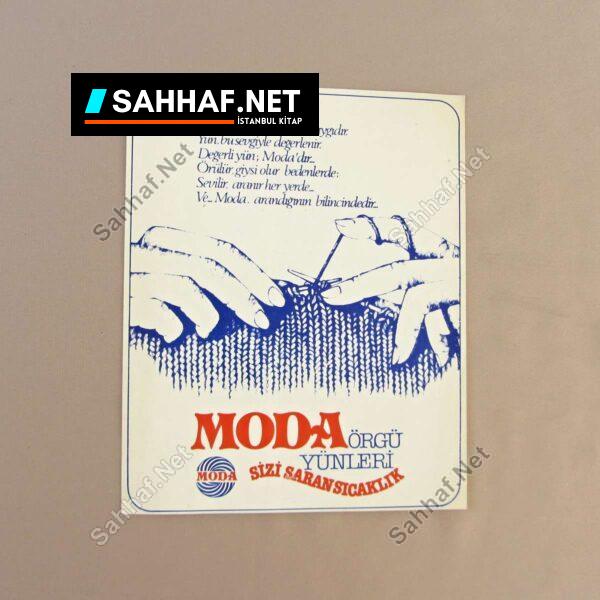 MODA ÖRGÜ YÜNLERİ BROŞÜR - Sahhaf.Net