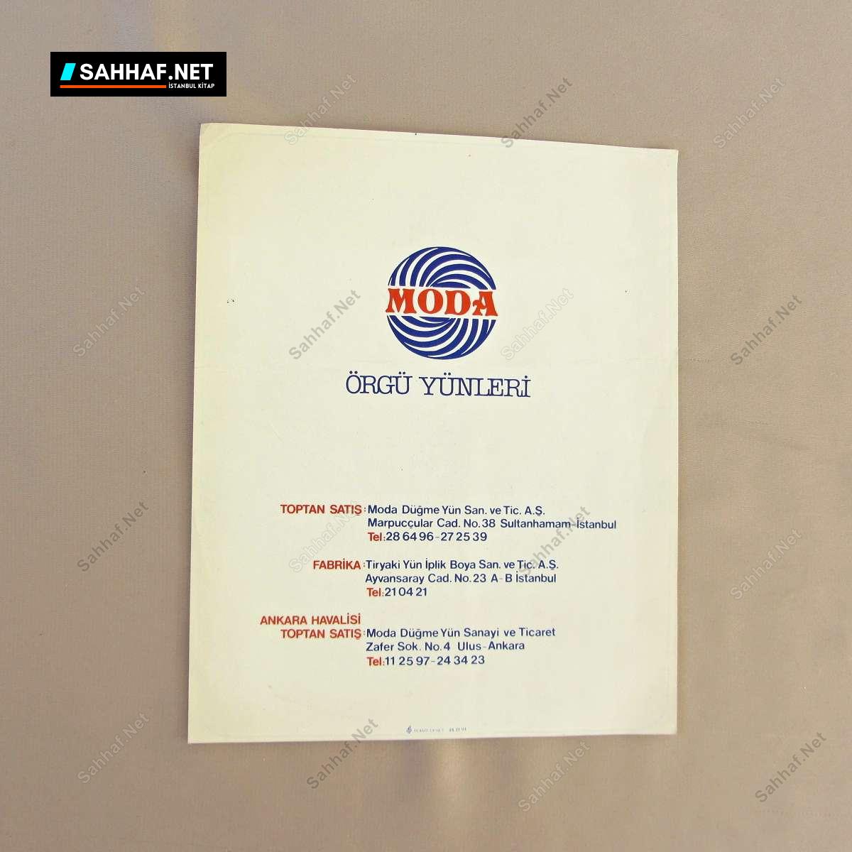 MODA ÖRGÜ YÜNLERİ BROŞÜR 2 MODA ÖRGÜ YÜNLERİ BROŞÜR - Görsel 2