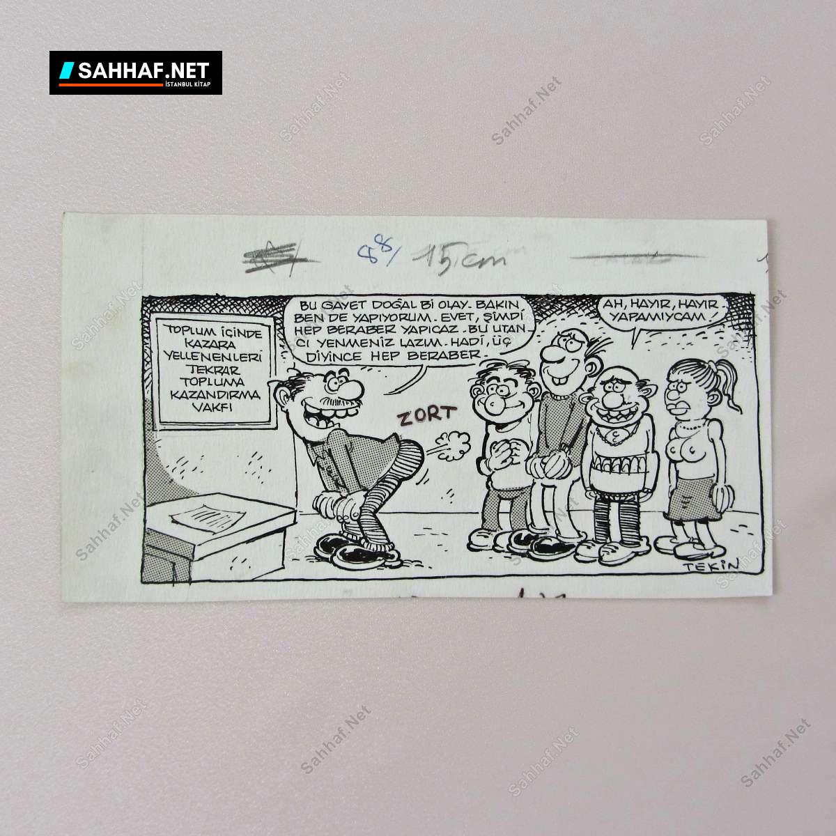 UTANMA KONULU ORİJİNAL KARİKATÜR 1 UTANMA KONULU ORİJİNAL KARİKATÜR