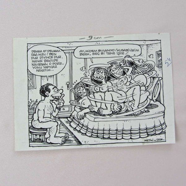 CİNSELLİK KONULU ORİJİNAL KARİKATÜR 48 CİNSELLİK KONULU ORİJİNAL KARİKATÜR