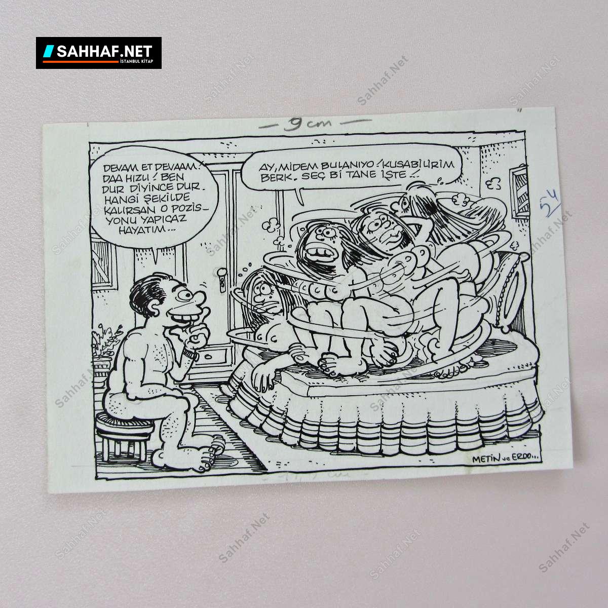 CİNSELLİK KONULU ORİJİNAL KARİKATÜR 1 CİNSELLİK KONULU ORİJİNAL KARİKATÜR
