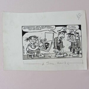 S2698 ORIJINAL KARIKATUR S2698 Efemera ORİJİNAL KARİKATÜR
