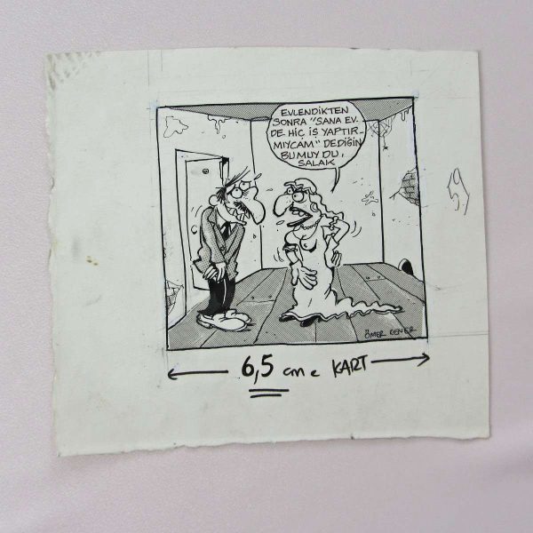 FAKİRLİK KONULU ORİJİNAL KARİKATÜR 46 FAKİRLİK KONULU ORİJİNAL KARİKATÜR