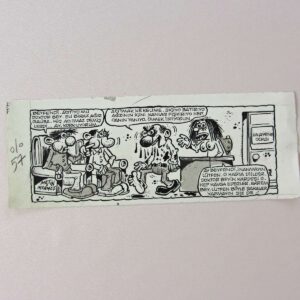 S2704 ORIJINAL KARIKATUR S2704 Efemera ORİJİNAL KARİKATÜR