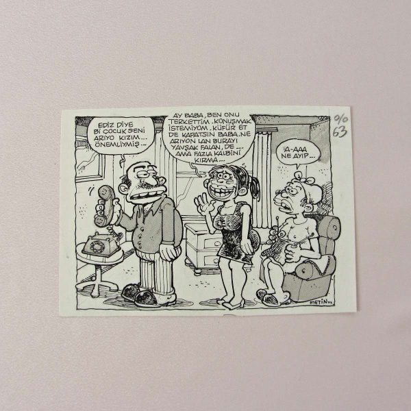 İLİŞKİ KONULU ORİJİNAL KARİKATÜR 55 İLİŞKİ KONULU ORİJİNAL KARİKATÜR