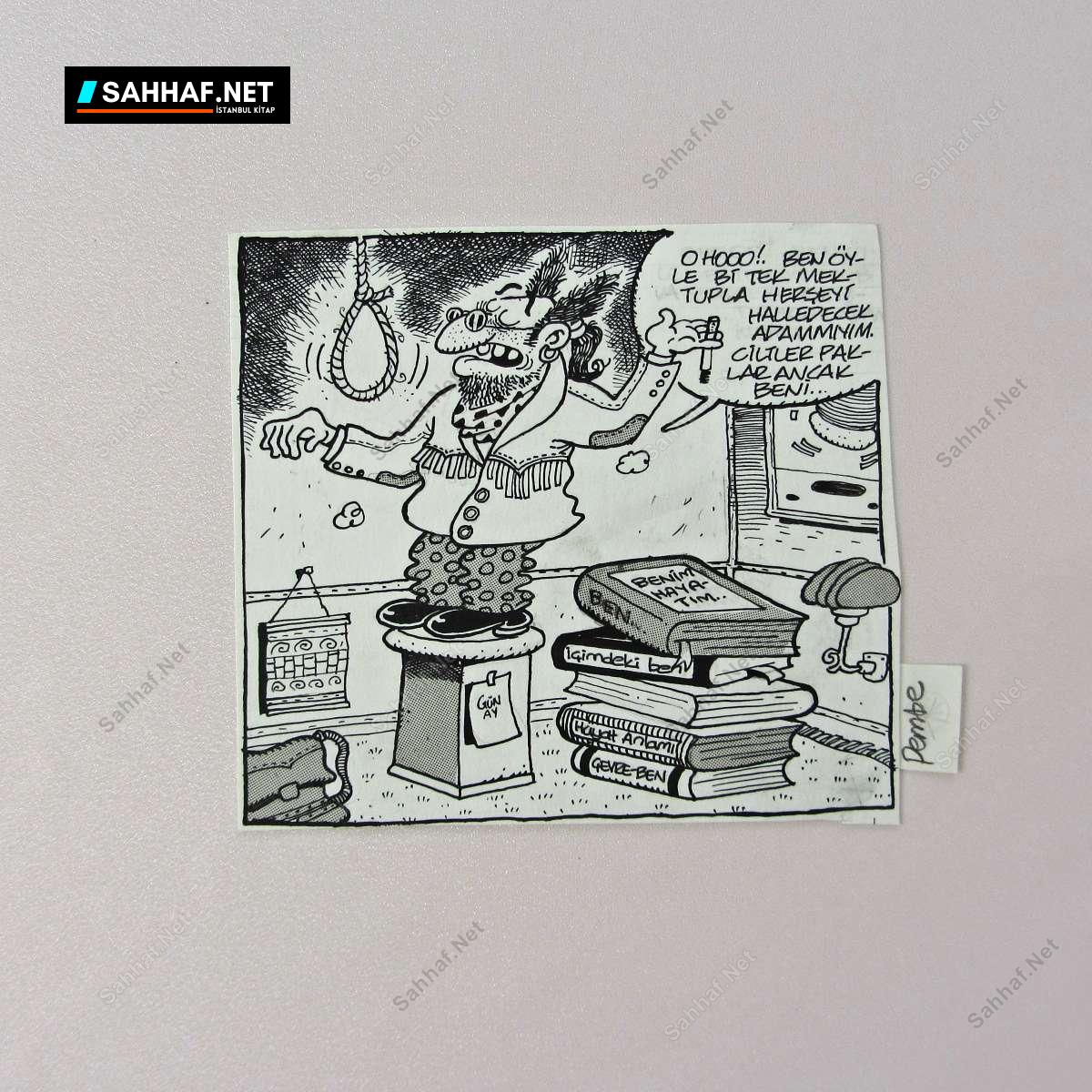 ENTEL KONULU ORİJİNAL KARİKATÜR 1 ENTEL KONULU ORİJİNAL KARİKATÜR