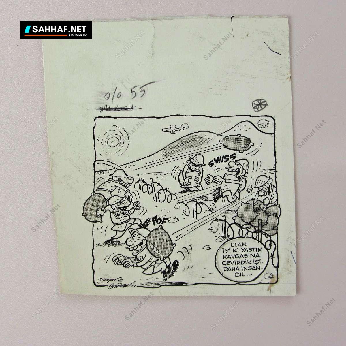 SAVAŞ KONULU ORİJİNAL KARİKATÜR 1 SAVAŞ KONULU ORİJİNAL KARİKATÜR