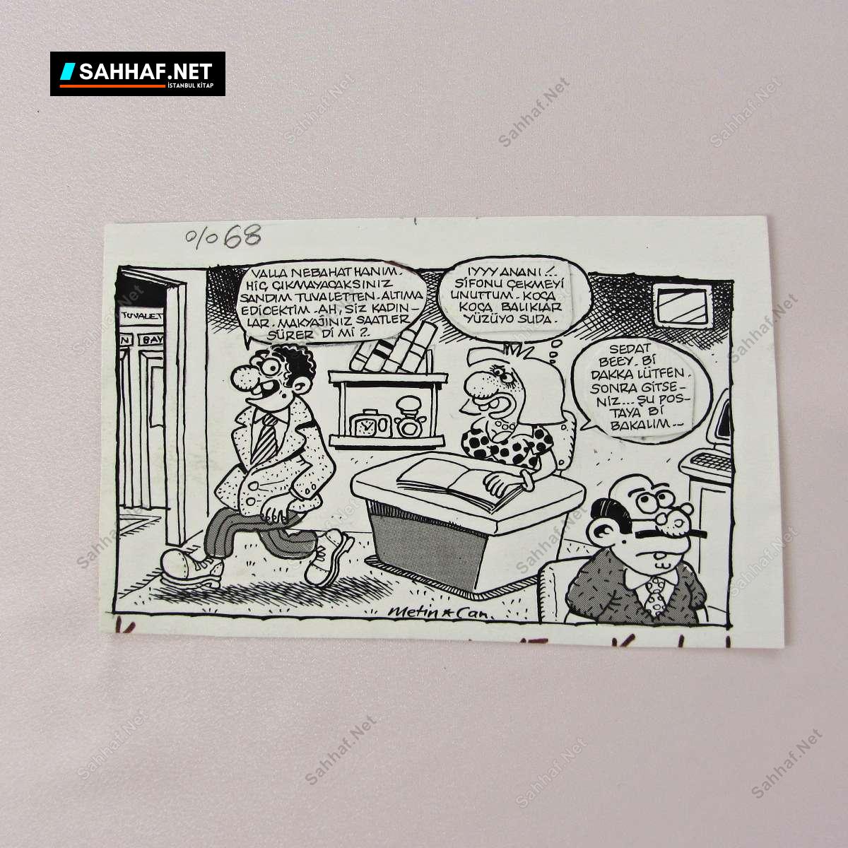 TUVALET KONULU ORİJİNAL KARİKATÜR 1 TUVALET KONULU ORİJİNAL KARİKATÜR